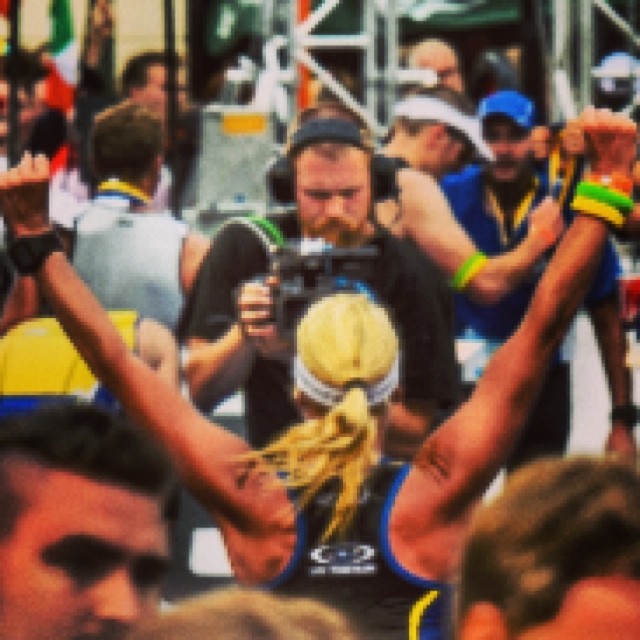 Yiiihaaaa!!! Det är fredag!! Hittade en bild från Ironman Kalmar! Ser ju ut som en "biff" 