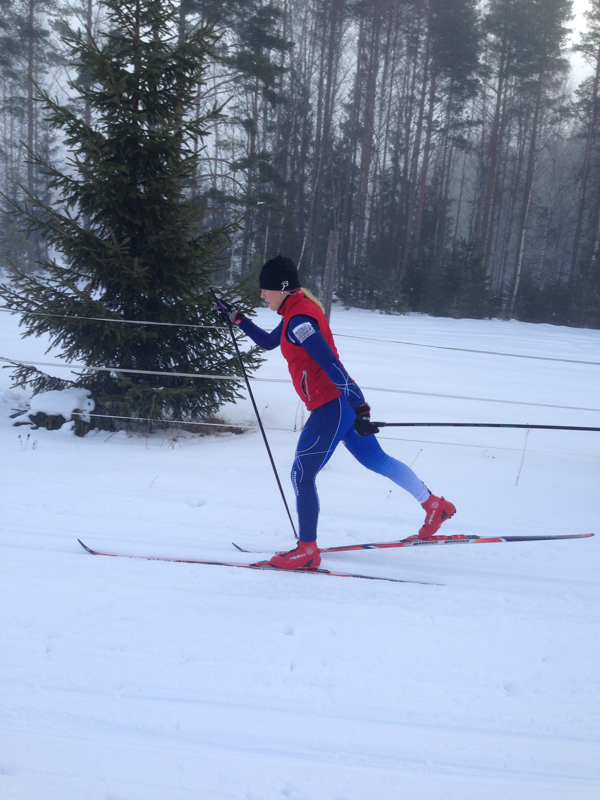 Räknar med att få in många mil på skidorna innan Vasaloppet 2015